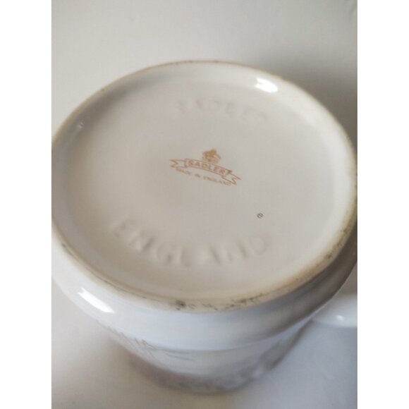 Vintage Sadler Made In England Rose Pattern 4 Cup Teapot 1950's - Picture 9 of 12